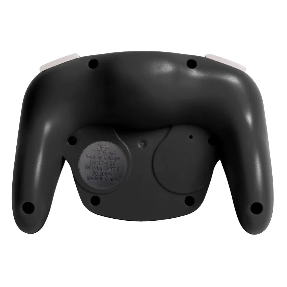 Black wireless gamepad controller for Nintendo Switch and PC with colourful packaging