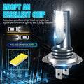 Aluminium housing LED car fog lamp with 12 SMD lights, compatible with H7 9005 H11 formats.