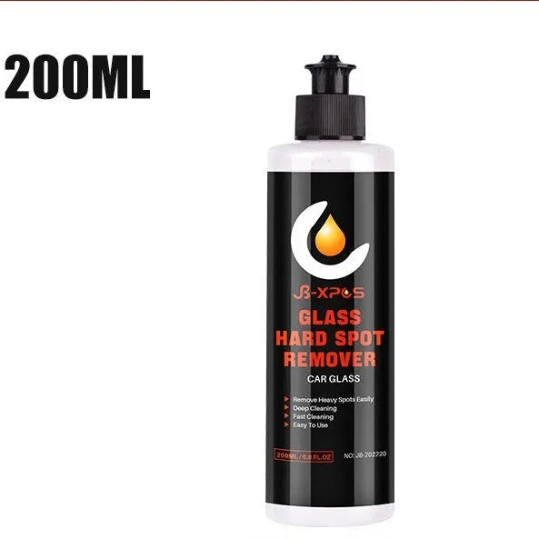 Glass oil film remover cleaning cream in squeeze bottle for car and household windows