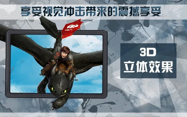Black foldable phone screen magnifier with Fresnel lens showing enlarged smartphone display