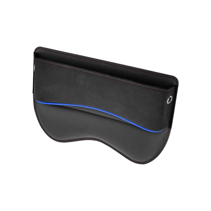 Leather car seat storage box organiser in five colour options
