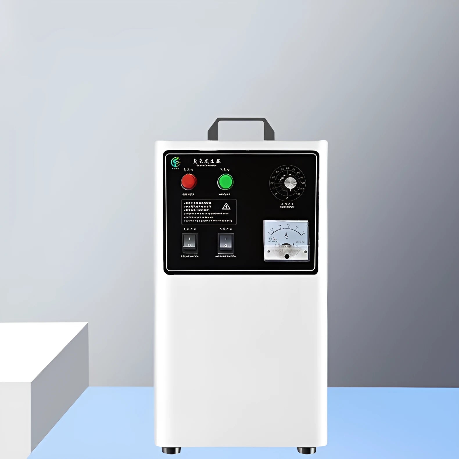 Fruit and vegetable ozone generator machine in stainless steel or white housing with 20g/h output