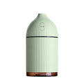 White ultrasonic aromatherapy diffuser humidifier with LED light and 300ml water bottle.