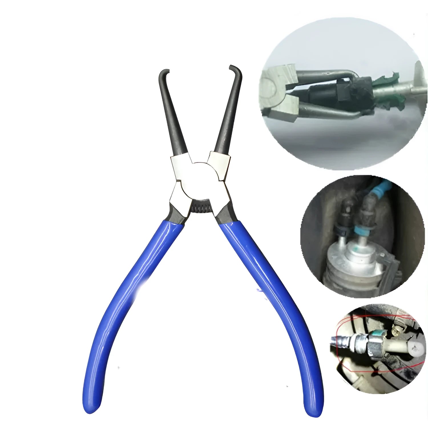 Caliper tubing pliers for fuel pipe maintenance in L and S sizes