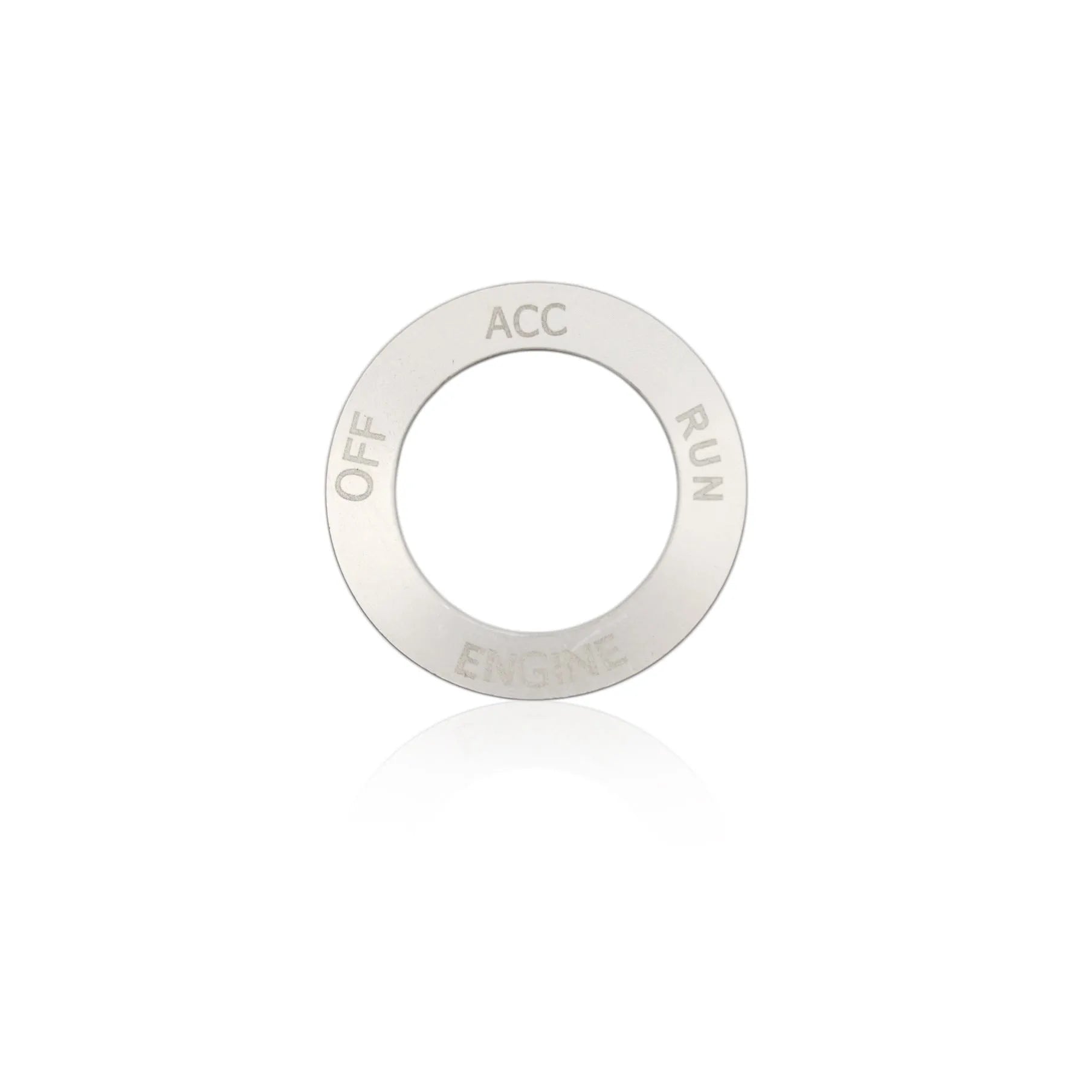 Aluminium alloy decorative ring for Dodge Grand Cherokee Challenger air conditioning knob in multiple colour options
