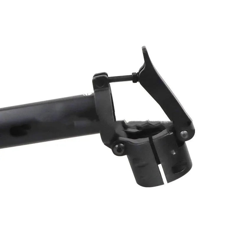 Black folding upright pole replacement part for Nanbo No. 9 electric scooter.