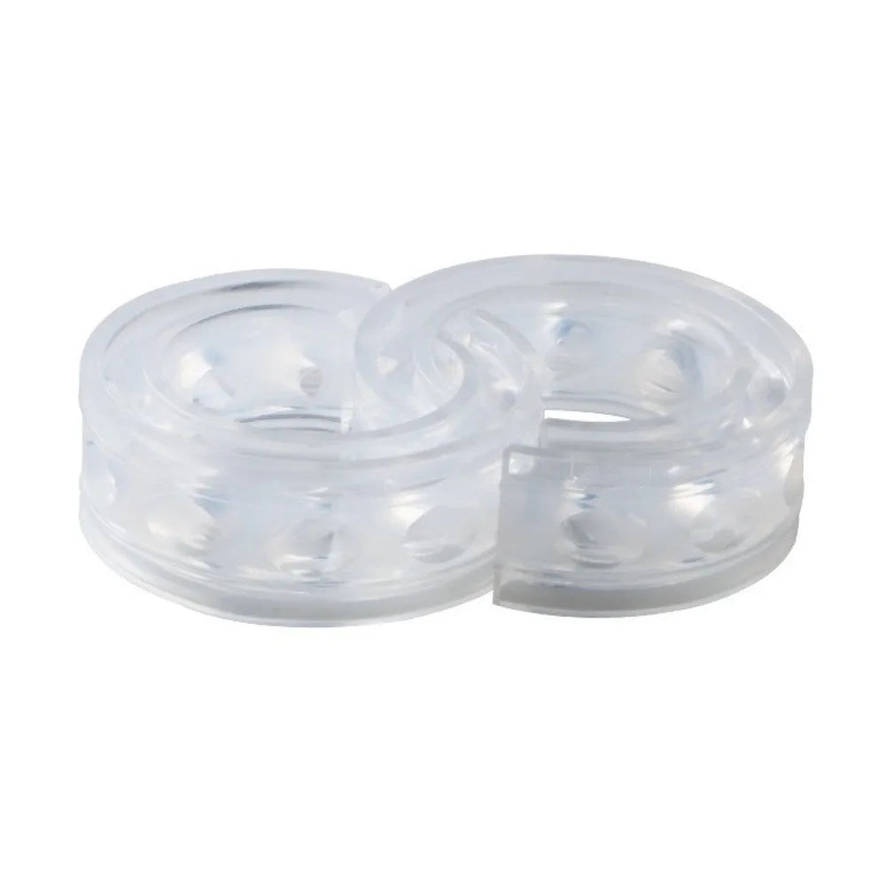 Transparent rubber spring shock absorbers for car modification with six size options