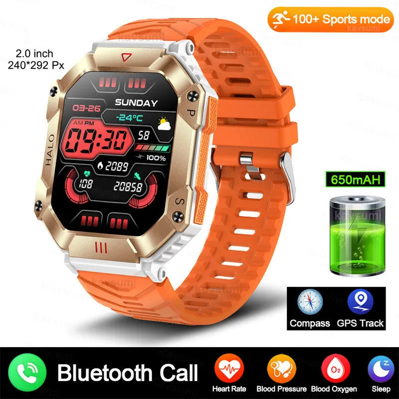 Women's Android GPS smart watch with Bluetooth calling and multiple strap options including black, gold, and leather styles