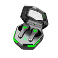 N35 black wireless in-ear gaming Bluetooth headset with custom moulded earpieces