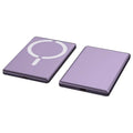 Ultra-thin magnetic power bank in four colours with alloy shell, 9mm thickness
