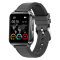 Multi-sport watch with 1.7-inch tempered glass screen showing heart rate and step count display