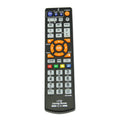 Black L336 learning remote control with full button layout for audio equipment programming