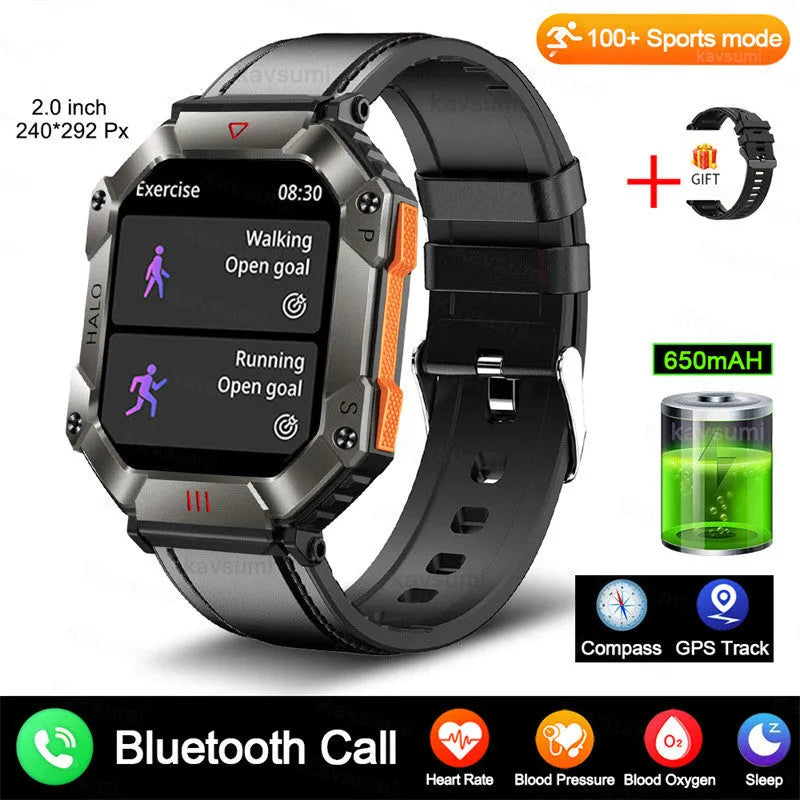 Women's Android GPS smart watch with Bluetooth calling and multiple strap options including black, gold, and leather styles
