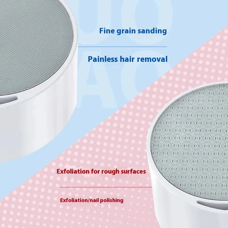 Nano Glass 2-in-1 epilator and foot grinder device in 2in1 style colour.