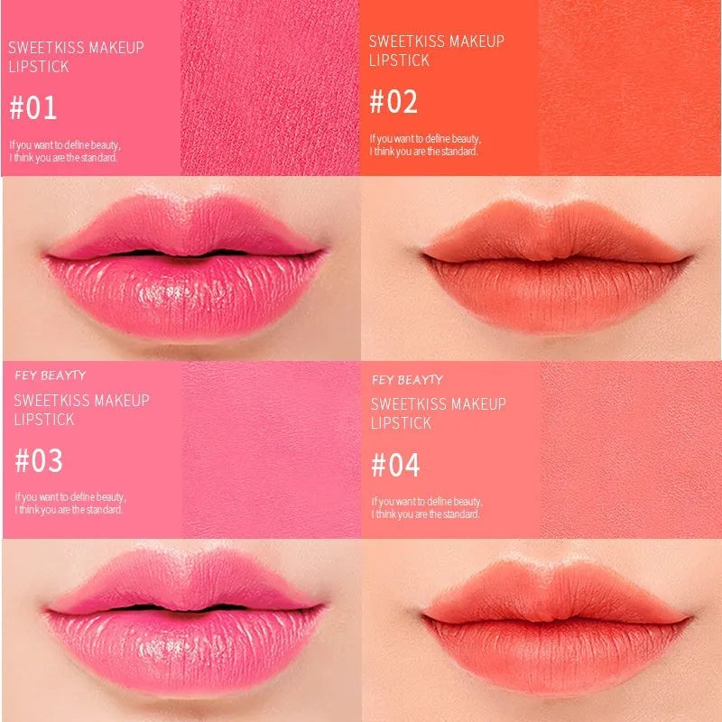 Fey Beauty Cameo Brown Nude Lipstick 3.8g tube with moisturizing non-fading formula for yellow skin