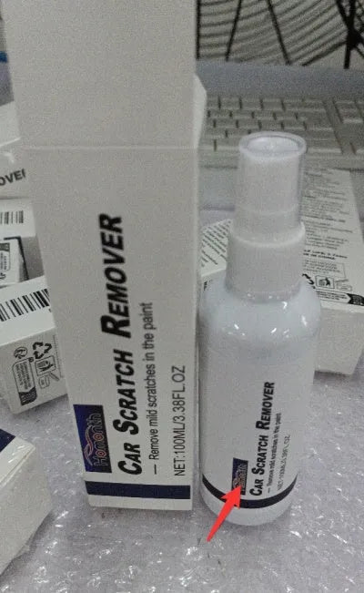 Car paint scratch removal spray bottle in 100ml, 50ml and 30ml sizes