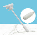 Manual beverage pumping device with pressure handle and PP silicone straw for milk and juice dispensing