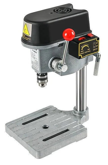 1050W mini bench drilling machine with cross bench pliers on workbench