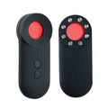 Black GPS and camera signal detector with compact ABS body and USB port.