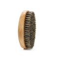 Natural boar bristle beard brush 11.3cm for men's facial hair styling and maintenance, black brown and fancy options