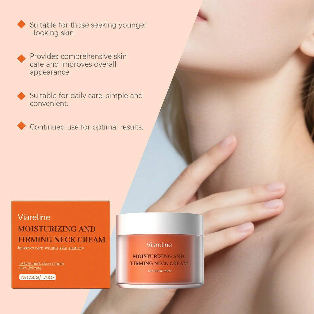 50g daily neck contour moisturising cream in compact packaging