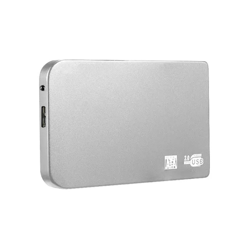 USB 3.0 solid state mobile hard disk with metal shell in black, blue, red, and silver colour options