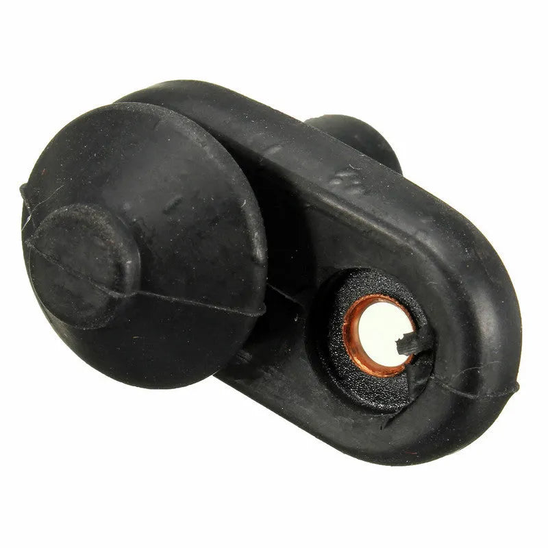 Universal black plastic and metal car interior door light switch for replacement.