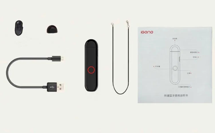 A1 Bluetooth audio receiver adapter with 3.5mm plug for wireless headphone conversion.