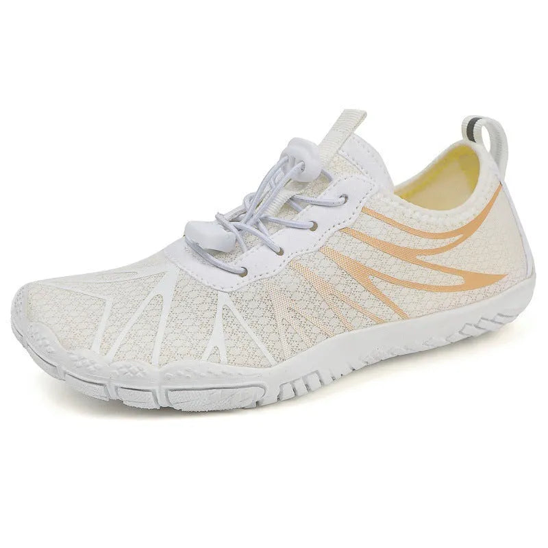 Men's and women's breathable low-top sports shoes with natural rubber soles in multiple colour options
