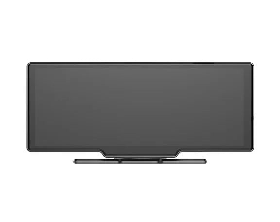 10 inch car smart screen with Carplay, driving recorder, and rear camera on dashboard
