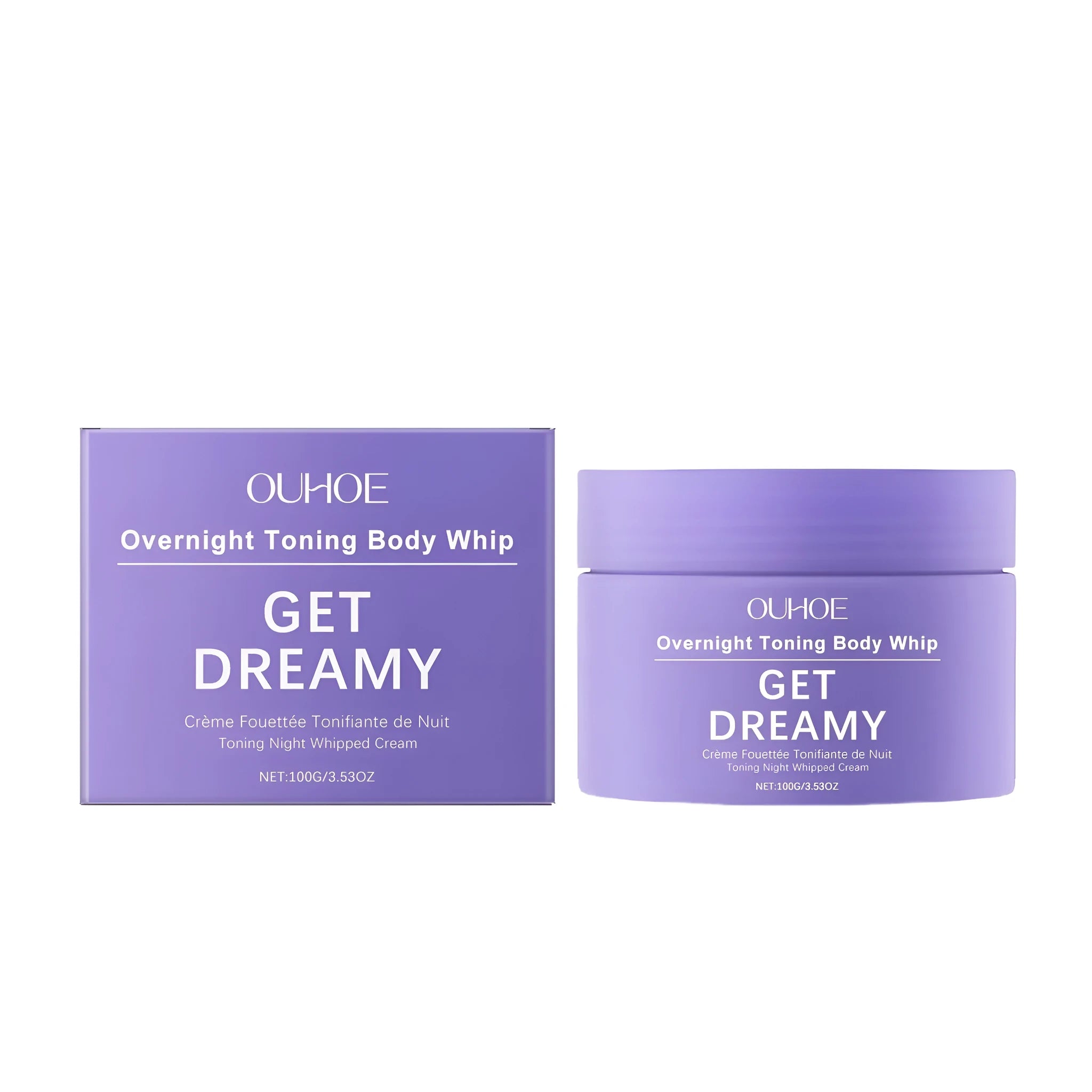 100g jar of body firming cream with drunken eggplant root extract and vitamin E