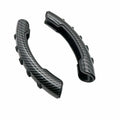 Carbon fibre black refitted steering wheel anti-skid sleeve for 38cm diameter wheels made of fibre material