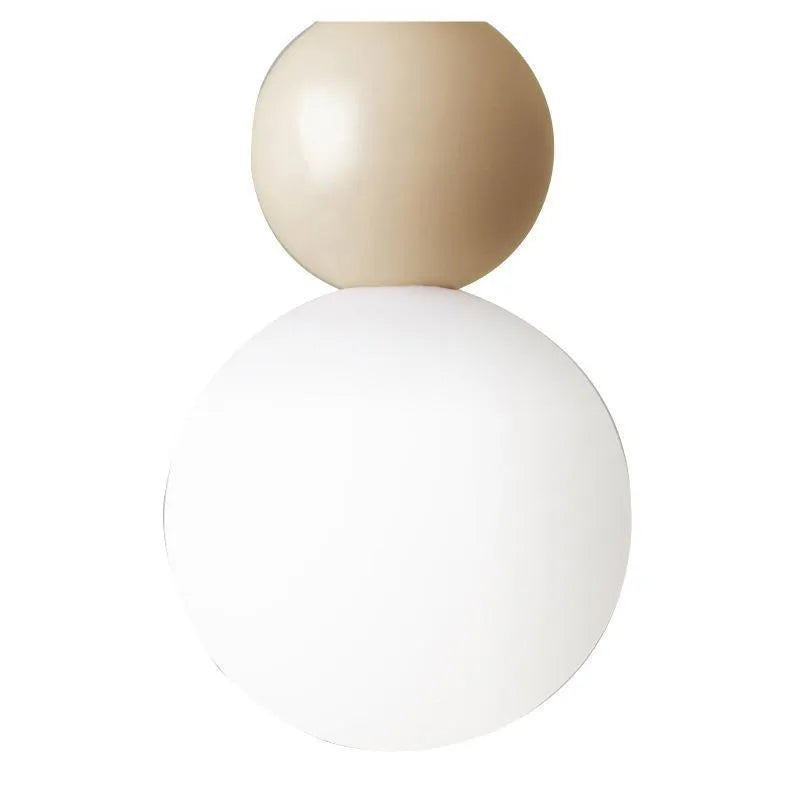 Nordic pendant light for bedside or dining room, chrome, red coffee or milk brown, 2 or 3 heads, 220V