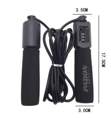 A 3-metre long skipping rope with sponge-grip handles, shown in one of the available colours.