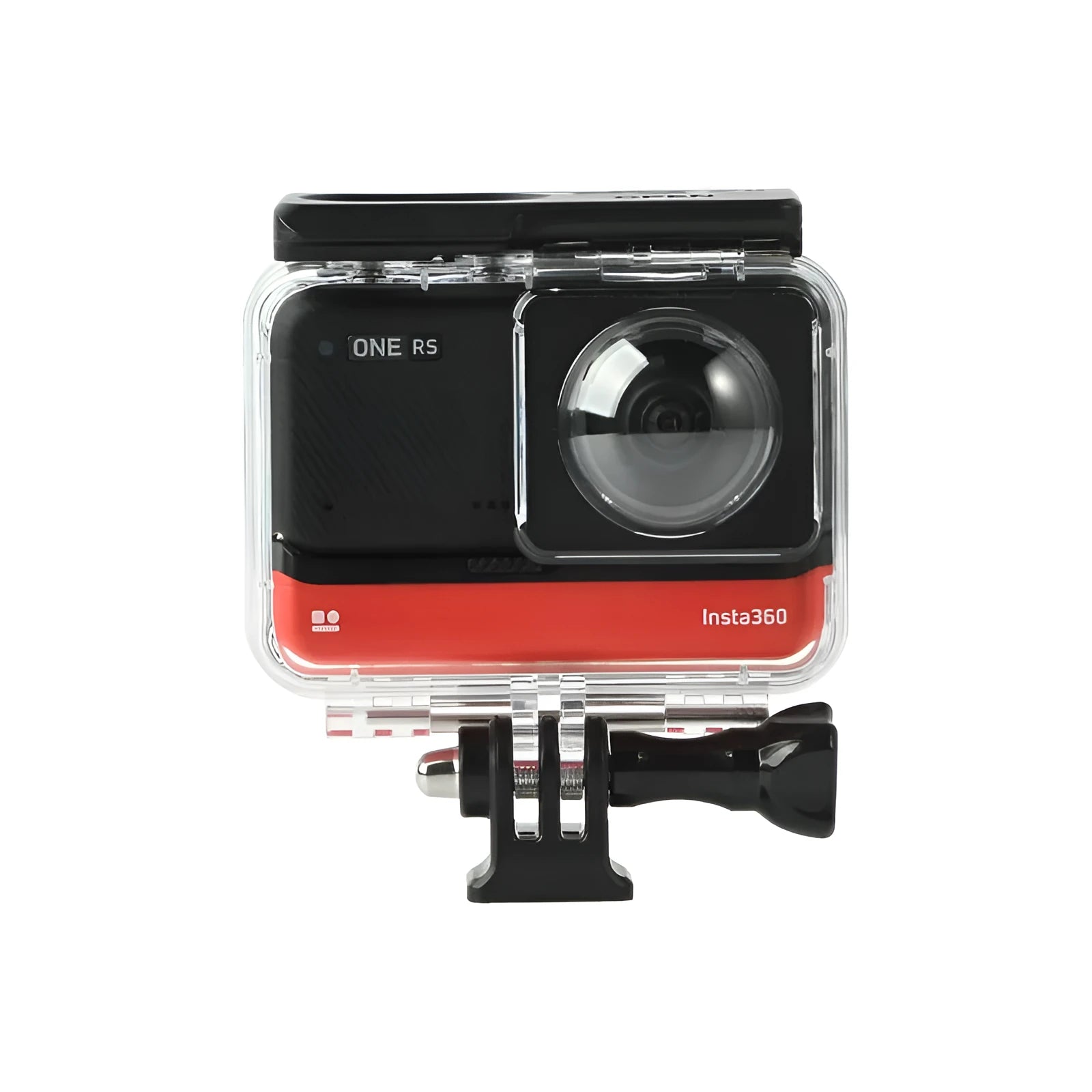 Transparent waterproof housing case for Insta360 One RS panoramic camera