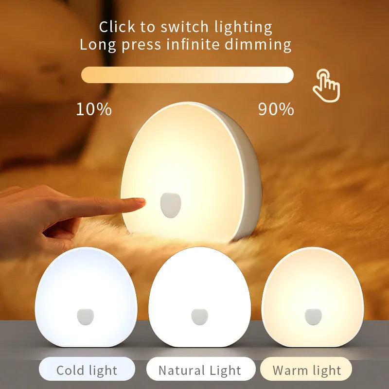 White rechargeable baby feeding comforter with music function for night-time soothing