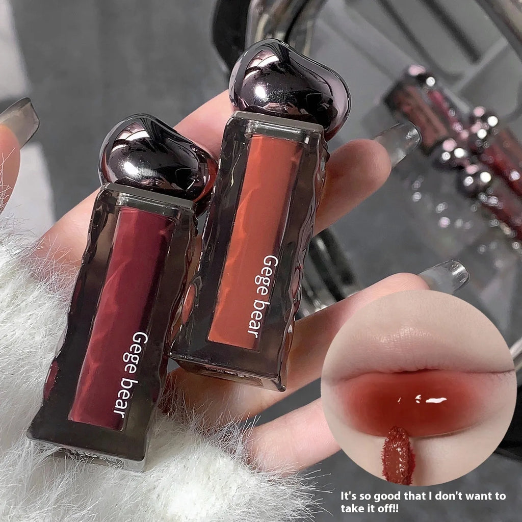 Glacier Lava Lip Lacquer mirror makeup gloss with seven colour options