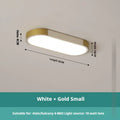35cm 18W LED ceiling light in black gold or platinum with remote control, 220V, for corridor or hallway