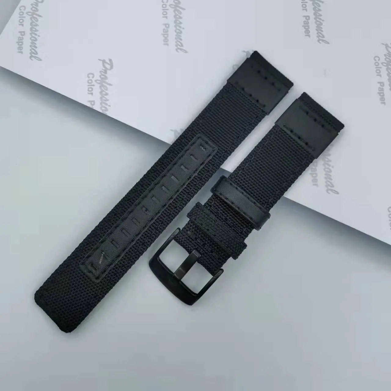 Oxford cloth replacement watch strap for Garmin Forerunner 245 in multiple colour and size options.
