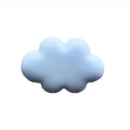 Resin car fragrance clip with cartoon cloud design in six colour options