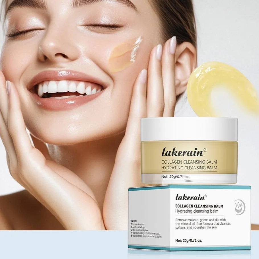 Makeup remover cream 20g with rose fragrance option for facial and lip cleansing