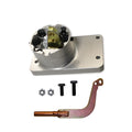 Silver aluminium alloy quick short rod gear shift lever for Horton vehicles