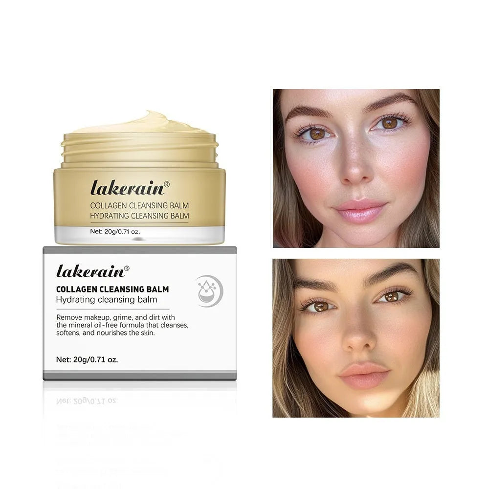 Makeup remover cream 20g with rose fragrance option for facial and lip cleansing