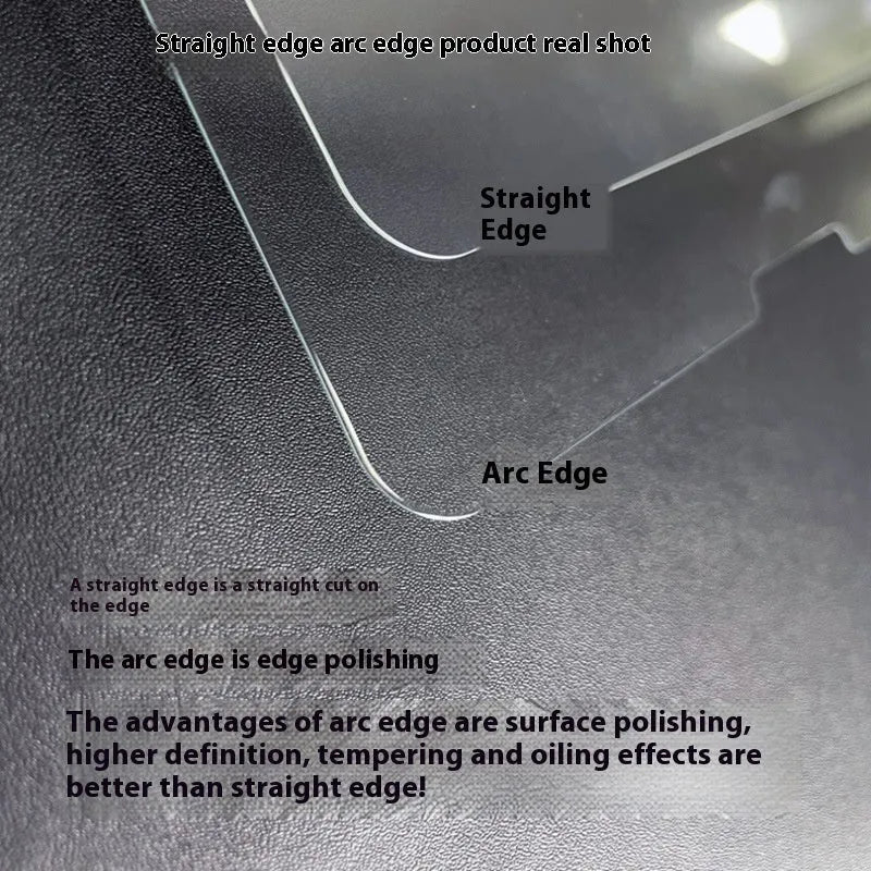 Samsung tablet tempered glass screen protector HD straight edge and 2.5D arc edge designs