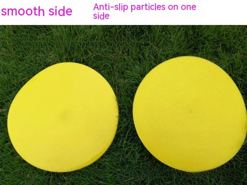 Soft TPE sports training landmark disc in six colours with 23cm diameter