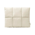 Soft fluffy polyester laptop sleeve in black or khaki for 13 to 15.6 inch laptops