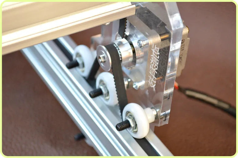 Miniature laser engraving machine with 3000mW power and 400x300mm base plate