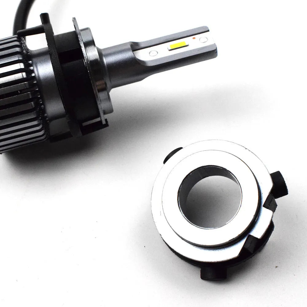 Black ABS plastic LED headlight card holder for Gerui and Kia vehicles