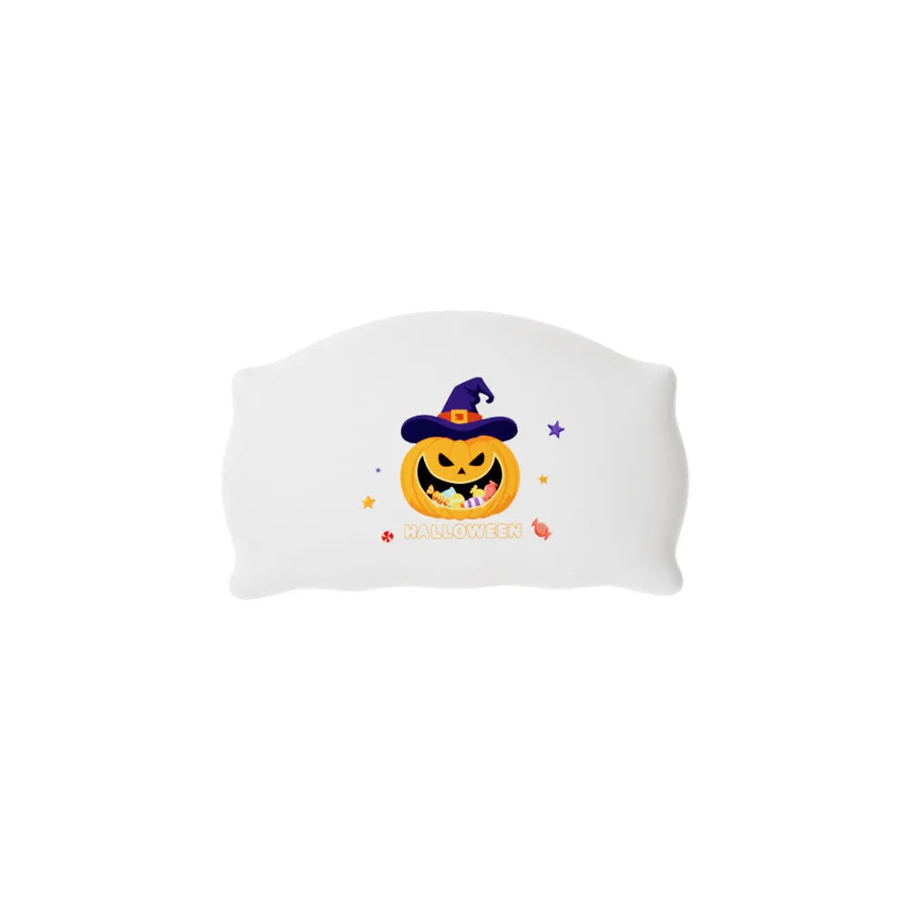Cartoon Halloween table lamp in Magic Ghost or Pumpkin Ghost design with USB-C charging port