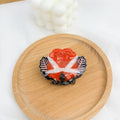 Halloween bat-shaped hair clip fashion accessory with four colour style options